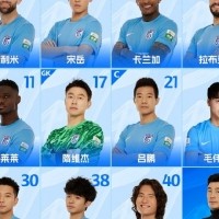 2025中超联赛第4轮  青岛海牛队VS大连英博海发队首发名单 ​​​